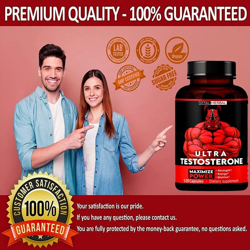 Ultra Testosterone - Energy Booster For Men